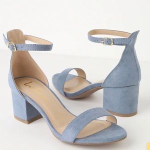 Lulus Blue heels